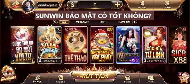 Giải đáp câu hỏi Sunwin có bảo mật tốt không?