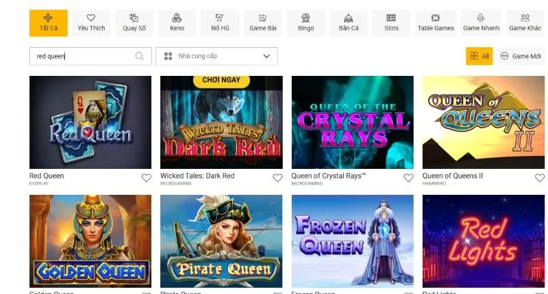 Giới thiệu về game Red Queen